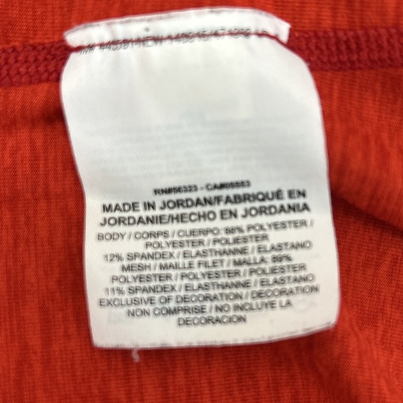 Nike Running Dri Fit 1/4 Zip Long Sleeve Shirt Athletic Thumb Holes Womens M - Picture 7 of 13